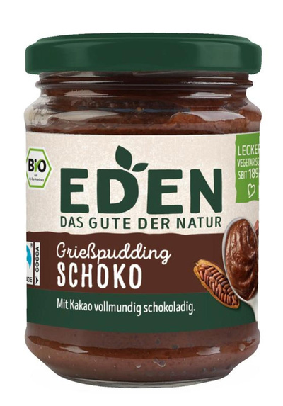 Produktfoto zu Grießpudding im Glas, Schoko, vollmundig mit Kakao