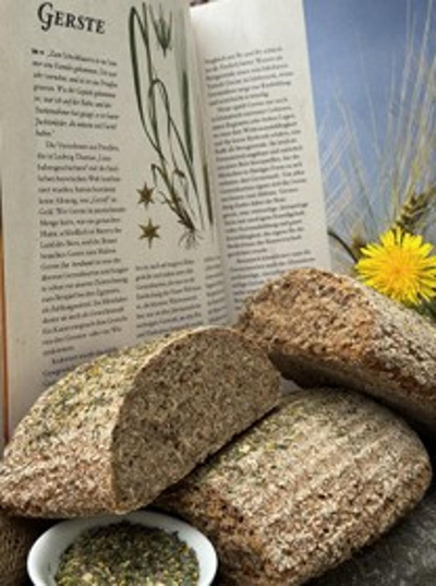 Produktfoto zu Kräuter Gersten Brot 600 g