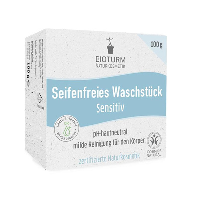 Produktfoto zu Seifenfreies Waschstück sensitiv