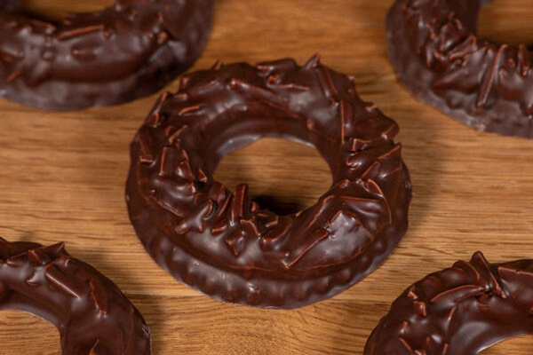 Produktfoto zu NougatRing VEGAN 1x2 Stück