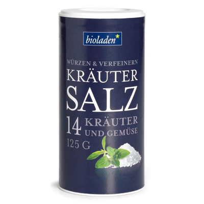 Produktfoto zu Kräutersalz mit 14 Kräutern