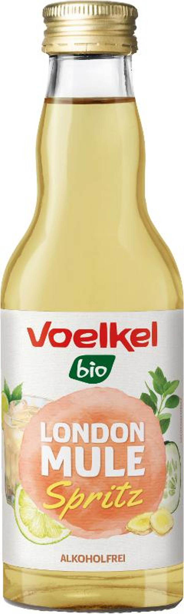 Produktfoto zu London Mule Spritz Cocktail alkoholfrei 0,2l