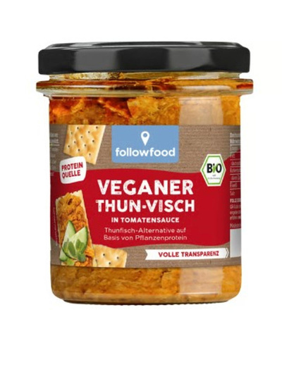 Produktfoto zu Thunfischersatz in Tomatensauce