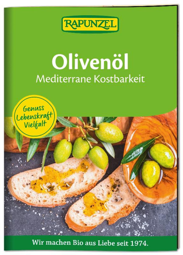 Produktfoto zu Infobroschüre Olivenöle