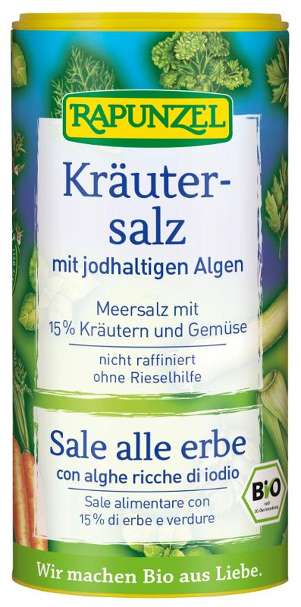 Produktfoto zu Kräutersalz  - jodierte mediterrane Mischung