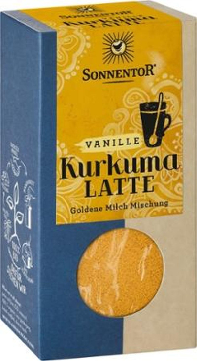 Produktfoto zu Kurkuma Latte Vanille Tüte