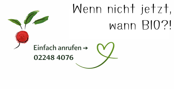 Kontakt zum Bio-Lieferservice Hofkiste – persönliche Beratung telefonisch in der Region Eitorf