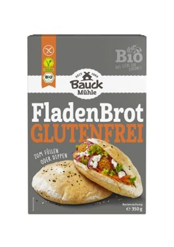 Produktfoto zu Glutenfreies Fladenbrot – Backmischung