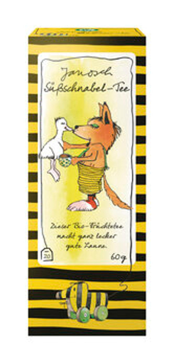 Produktfoto zu Janosch Süßschnabel-Tee im Beutel