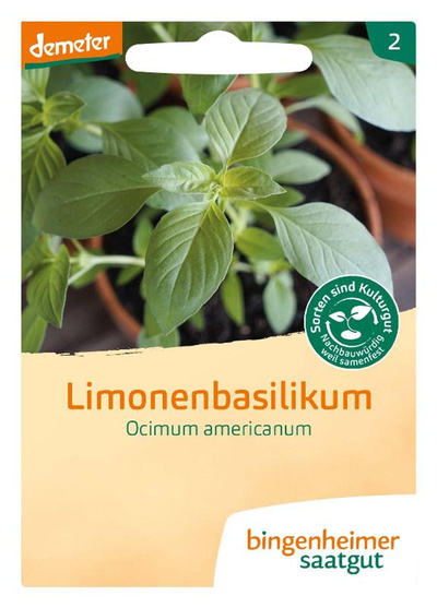 Produktfoto zu Limonenbasilikum – Saatgut