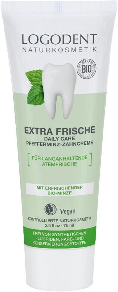 Produktfoto zu EXTRA FRISCHE Pfefferminz Zahnpasta