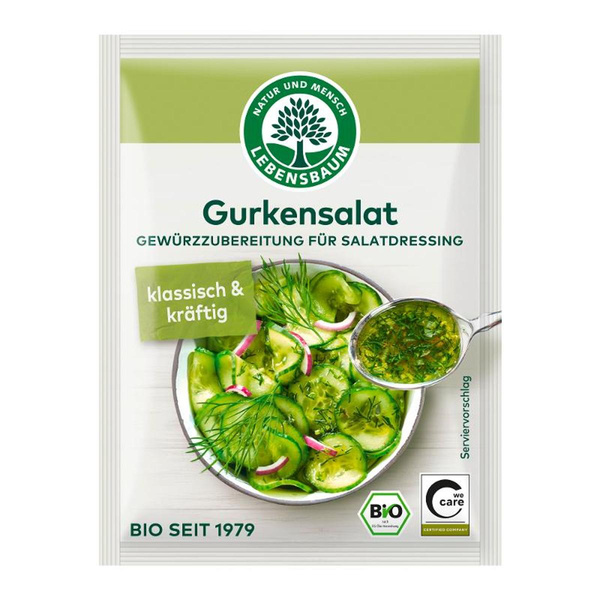 Produktfoto zu Salatdressing Gurkensalat Würzmischung