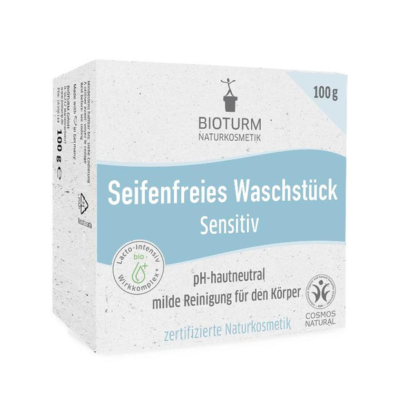 Produktfoto zu Seifenfreies Waschstück sensitiv