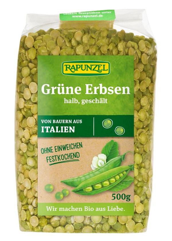 Produktfoto zu Erbsen grün