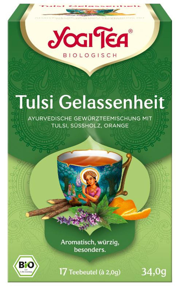 Produktfoto zu Yogi Tea© Tulsi Gelassenheit Teebeutel