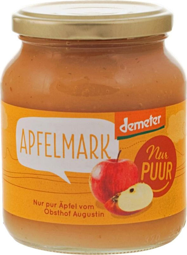 Produktfoto zu Apfelmark im Glas, pur aus Äpfeln