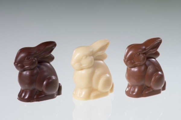 Produktfoto zu MiniHasis 3er (Vollmilch, Zartbitter und weiß)