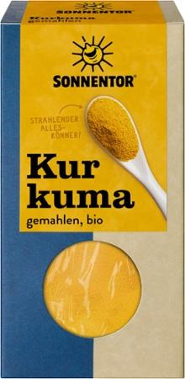 Produktfoto zu Kurkuma (Gelbwurzel) gemahlen Tüte