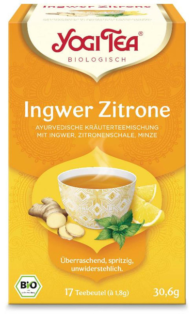 Produktfoto zu Yogi Tea© Ingwer Zitrone TB