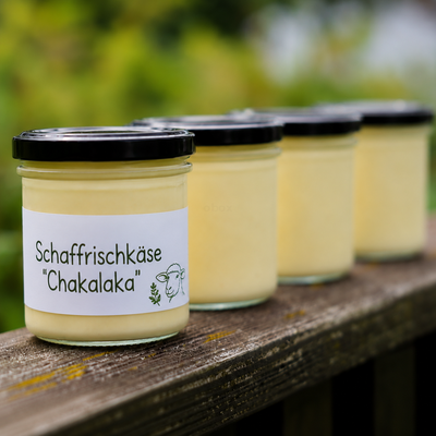 Produktfoto zu Schaffrischkäse Chakalaka 140 ml | von den Wiedtalhöfen