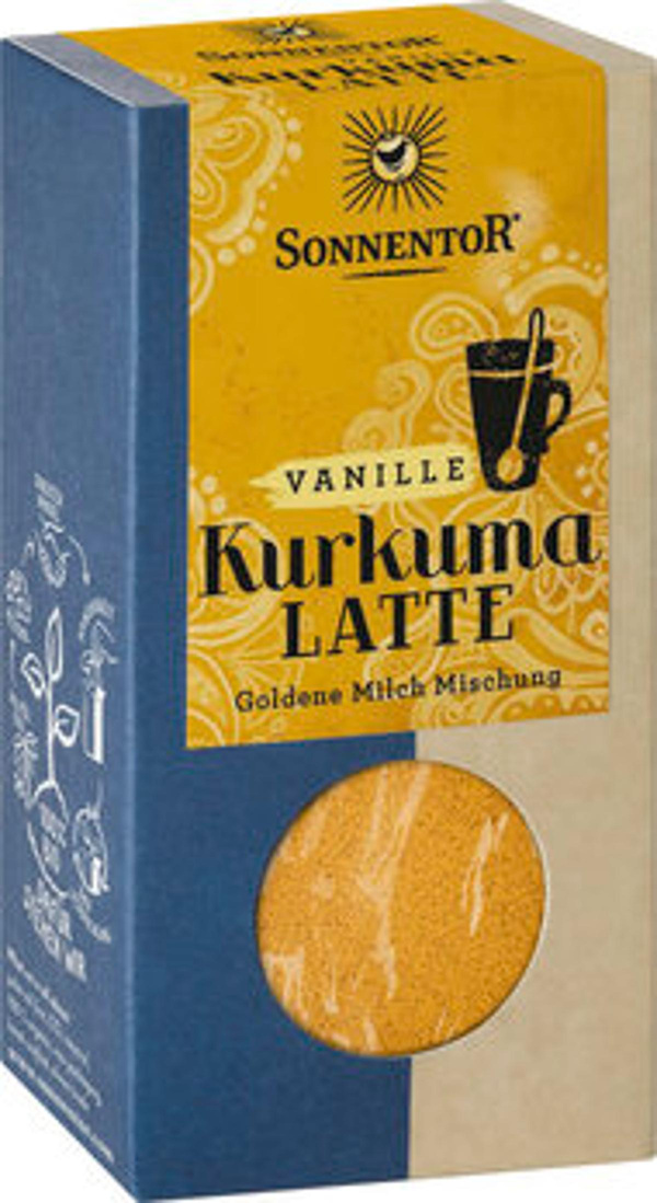 Produktfoto zu Kurkuma Latte Vanille Tüte
