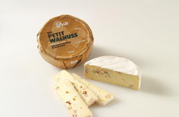 Produktfoto zu Le Petit Brie Walnuss (330 g)