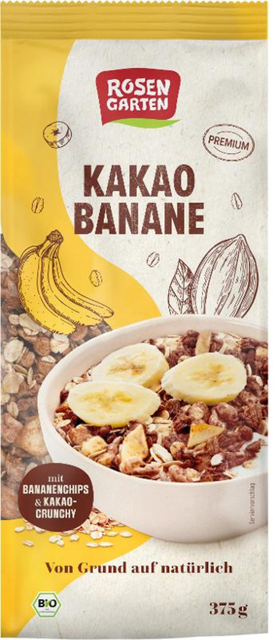 Produktfoto zu Kakao Bananen Crunchy