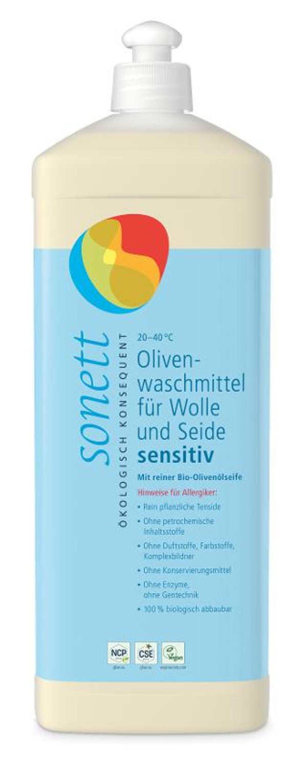 Produktfoto zu Oliven Waschmittel W+S sensitiv