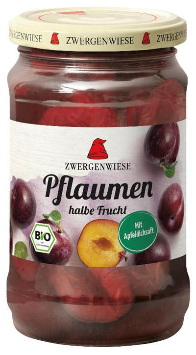 Produktfoto zu Pflaumen halbe Frucht