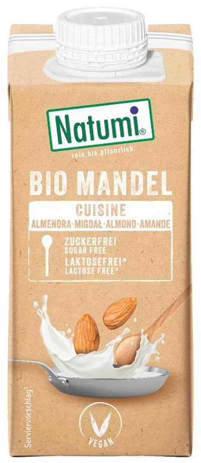 Produktfoto zu Pflanzliche Sahne, Mandelbasis
