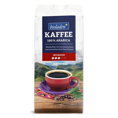 Produktfoto zu Kaffee 100% Arabica 500g gemahlen