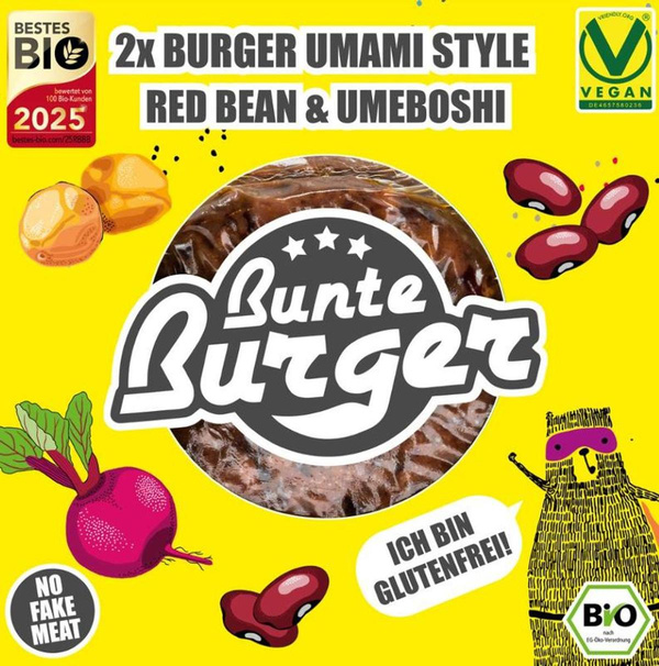Produktfoto zu Red Bean Umami Style Burger