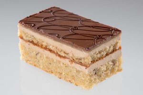 Produktfoto zu NussCremeSchnitte 1x2 Stück