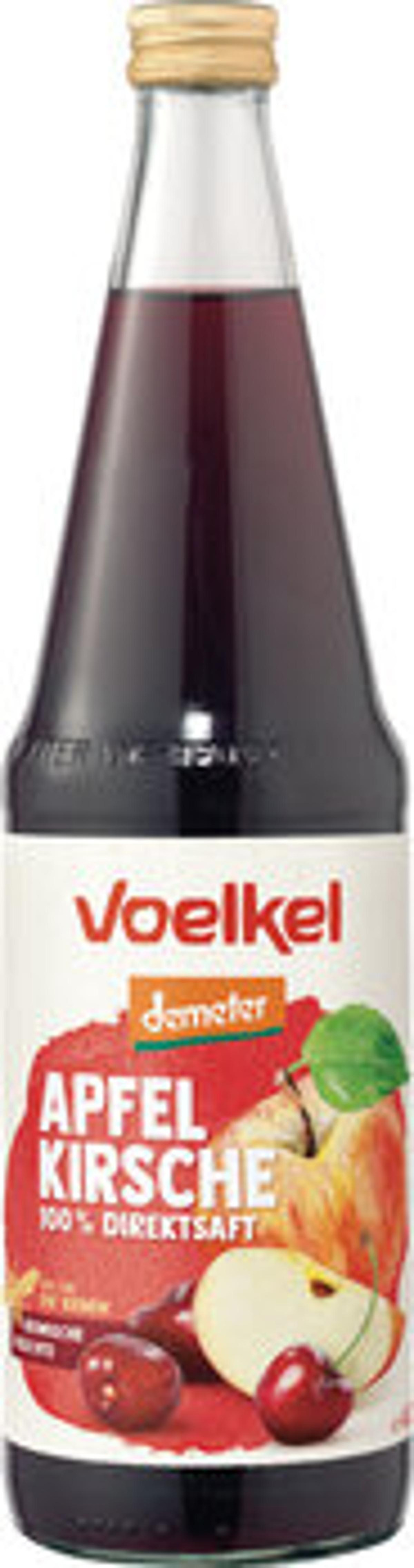 Produktfoto zu Apfel Kirsche Direktsaft