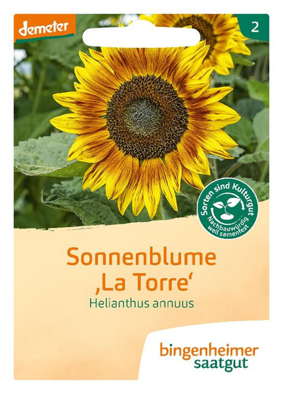 Produktfoto zu Sonnenblumenmischung La Torre Helianthus annuus – Saatgut