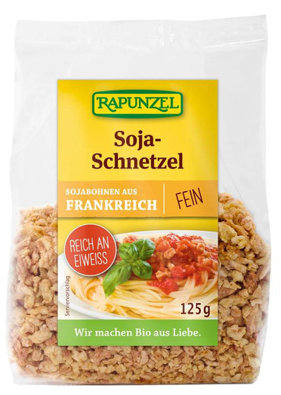 Produktfoto zu Pflanzliche Schnetzel – fein für Bolognese & Co.