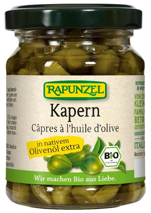 Produktfoto zu Kapern in Olivenöl