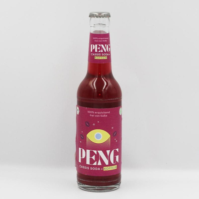 Produktfoto zu Cassis Soda mit Koffein ohne Zuckerzusätze