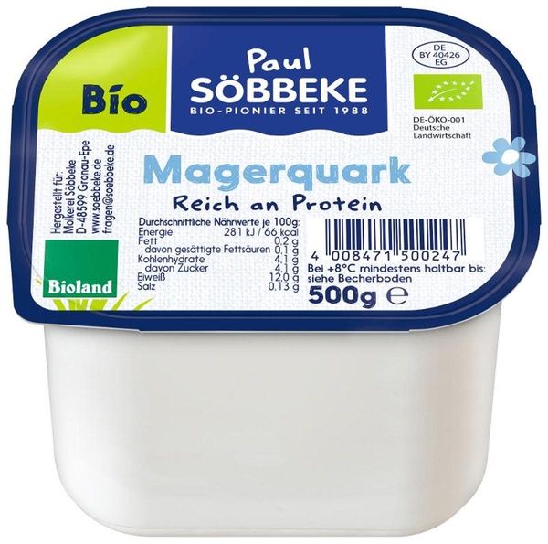Produktfoto zu Quark mager 0,2%