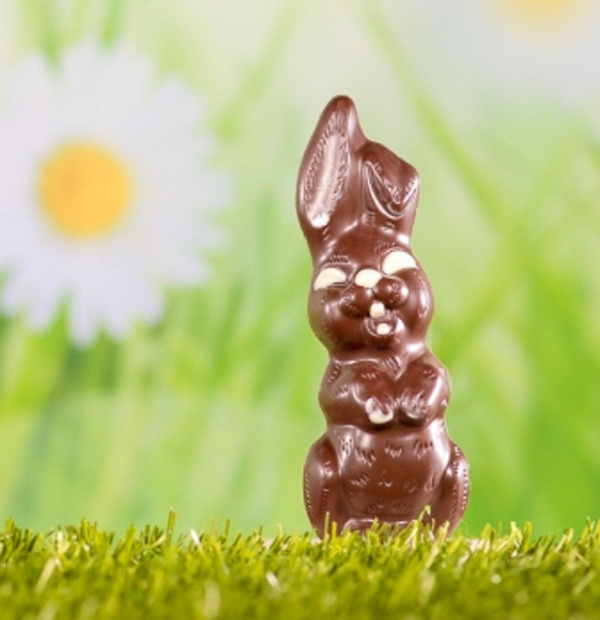 Produktfoto zu SchokoHase 60g (12cm) ZB VEGAN