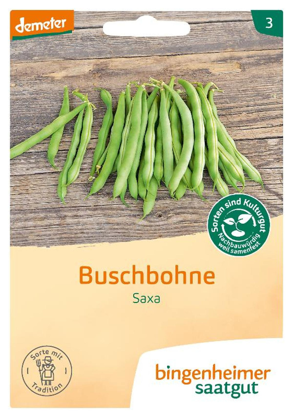 Produktfoto zu Buschbohne Grün – Saatgut