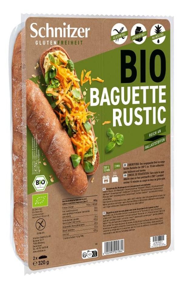 Produktfoto zu Rustikales Baguette gf
