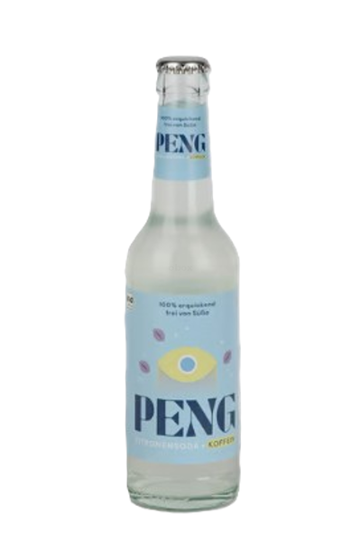 Produktfoto zu Zitronensoda mit Koffein ohne Zuckerzusätze