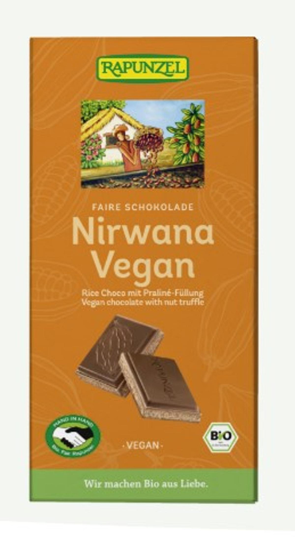 Produktfoto zu "Nirwana" Schokolade vegan