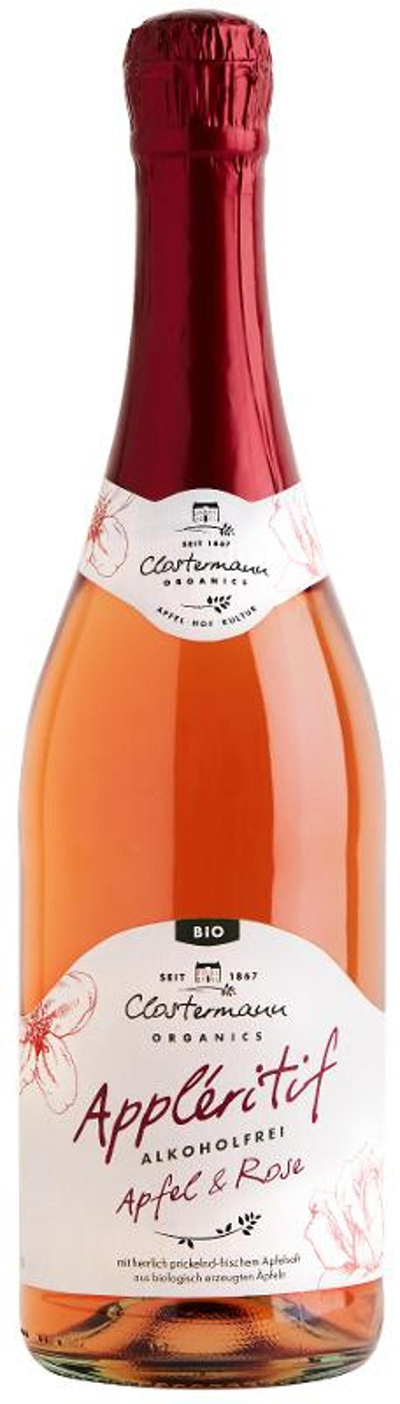 Produktfoto zu Appléritif Apfel & Rose - alkoholfrei