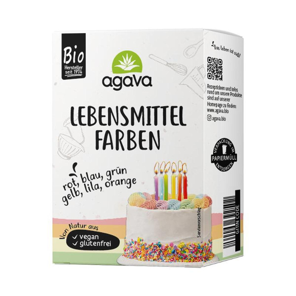 Produktfoto zu Lebensmittelfarben für kreatives Backen