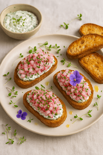 Blutorangen-Tartelettes mit Dattel-Nuss-Boden