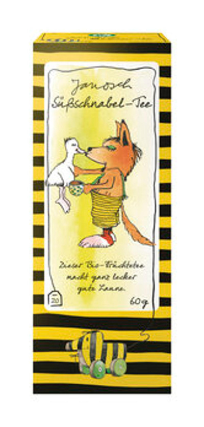 Produktfoto zu Janosch Süßschnabel-Tee im Beutel