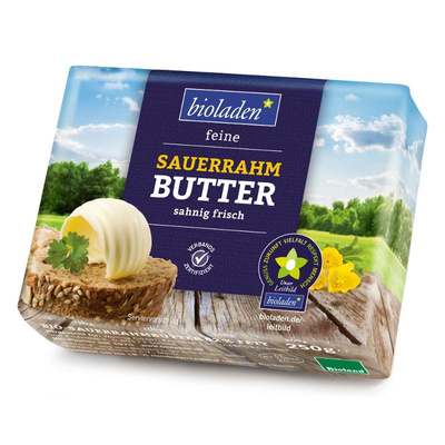 Produktfoto zu Butter Sauerrahm 250g *bioladen