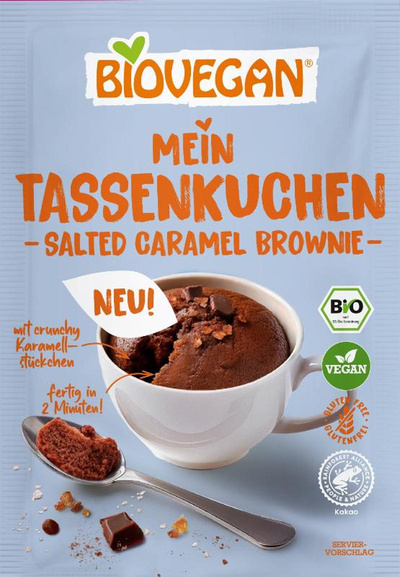 Produktfoto zu Schoko-Karamell Tassenkuchen